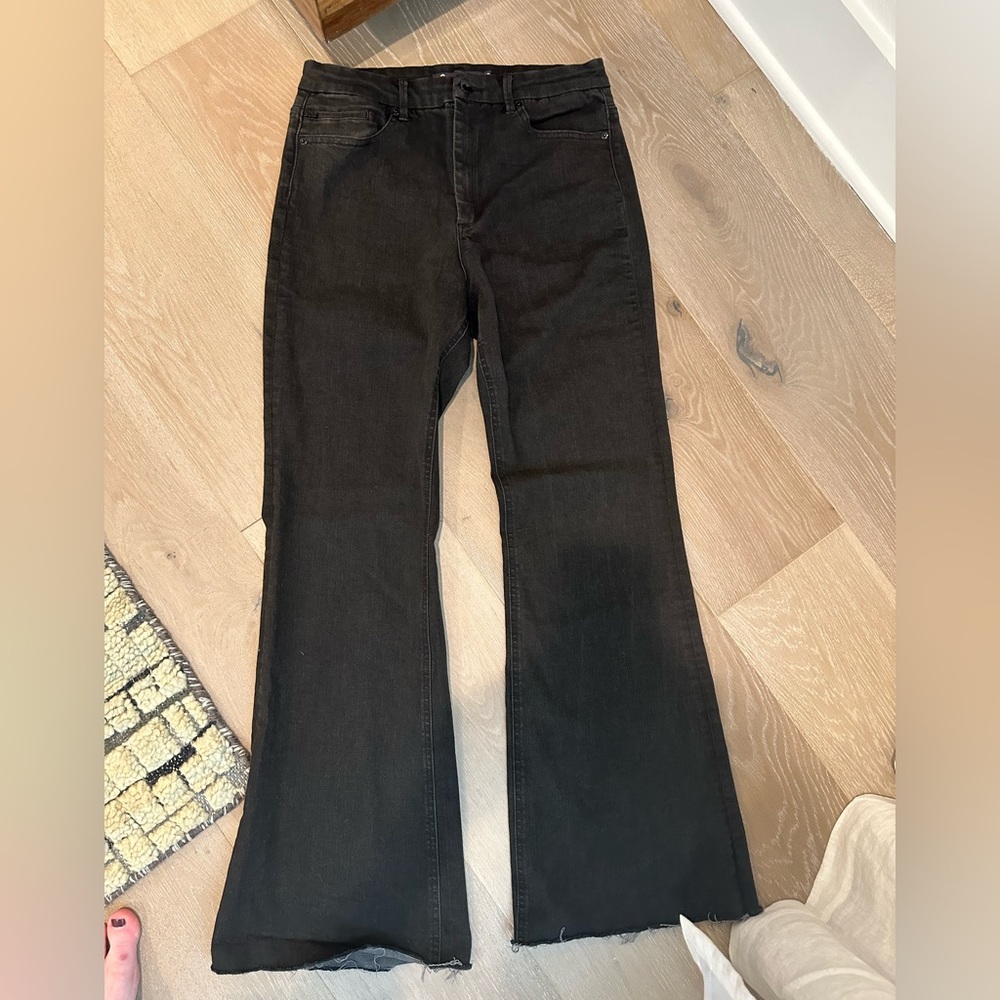 Black Tractr Wide Leg Pants